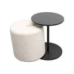 KARE Design Table D'appoint Et Tabouret Better Together ^ Tabouret & Pouf|Table D'Appoint & De Chevet
