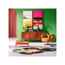 KARE Design Table D'appoint Lava Bleue ^ Table D'Appoint & De Chevet