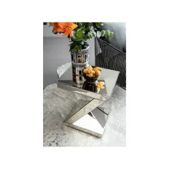 KARE Design Table D'appoint Luxury Z Argent ^ Table D'Appoint & De Chevet