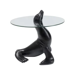KARE Design Table D'appoint Otarie Noire 50cm ^ Table D'Appoint & De Chevet