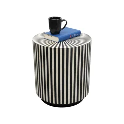 KARE Design Table D'appoint Ronde Electra 40cm ^ Table D'Appoint & De Chevet