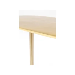 KARE Design Table D'appoint Slide Noire Et Dorée ^ Table D'Appoint & De Chevet