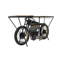 KARE Design Table De Bar Moto Noire ^ Bar & Tabouret De Bar