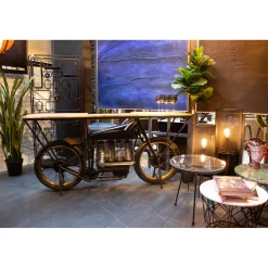 KARE Design Table De Bar Moto Noire ^ Bar & Tabouret De Bar