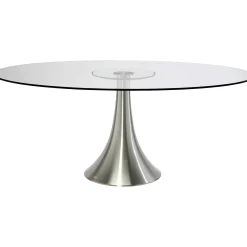 KARE Design Table En Verre Grande Possibilita 180x120cm Chromée Et Verre ^ Table