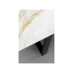 KARE Design Table Eternity Blanche Et Noire 180x90cm ^ Table