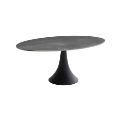 KARE Design Table Grande Possibilita 180x120cm Noire Et Grès ^ Table