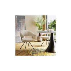 KARE Design Table Grande Possibilita 120cm Noire Et Grès ^ Table