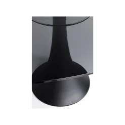 KARE Design Table Grande Possibilita 180x120cm Noire Et Verre Fumé ^ Table