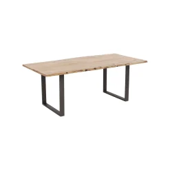 KARE Design Table Harmony Acacia Acier 180x90cm ^ Table