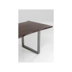 KARE Design Table Harmony Noyer Acier 200x100cm ^ Table