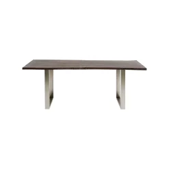 KARE Design Table Harmony Noyer Chrome 160x80cm ^ Table