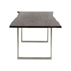 KARE Design Table Harmony Noyer Chrome 160x80cm ^ Table