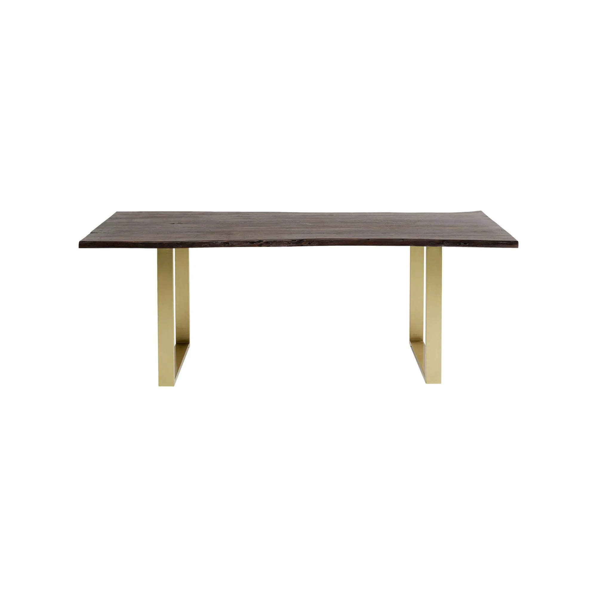 KARE Design Table Harmony Noyer Laiton 160x80cm ^ Table