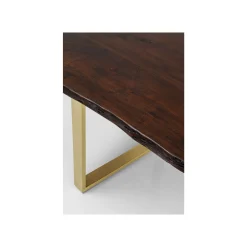KARE Design Table Harmony Noyer Laiton 160x80cm ^ Table