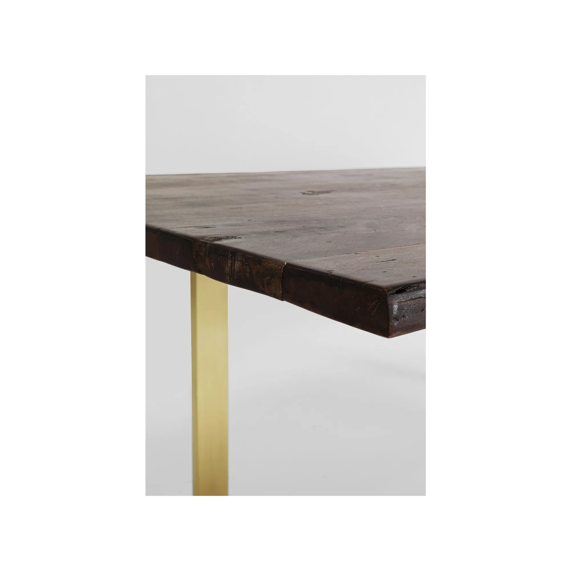 KARE Design Table Harmony Noyer Laiton 200x100cm ^ Table