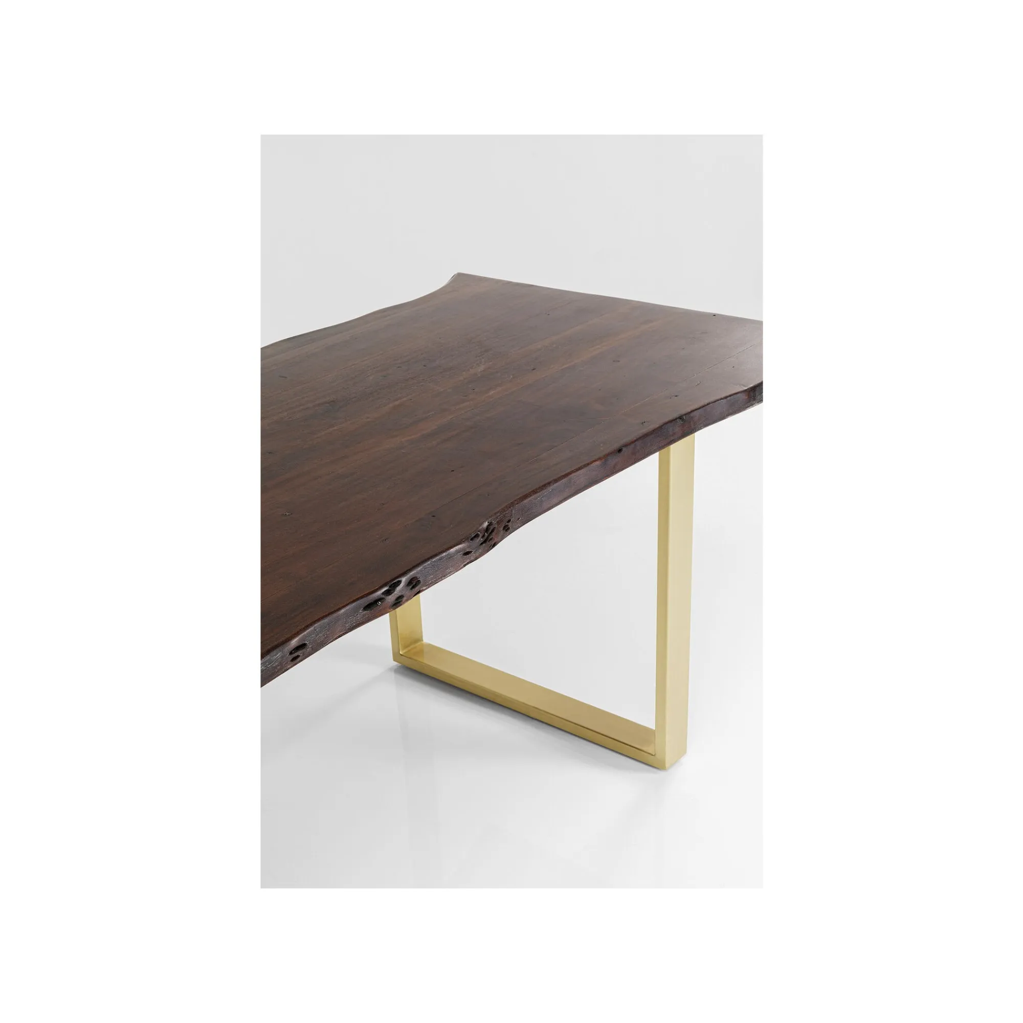 KARE Design Table Harmony Noyer Laiton 200x100cm ^ Table