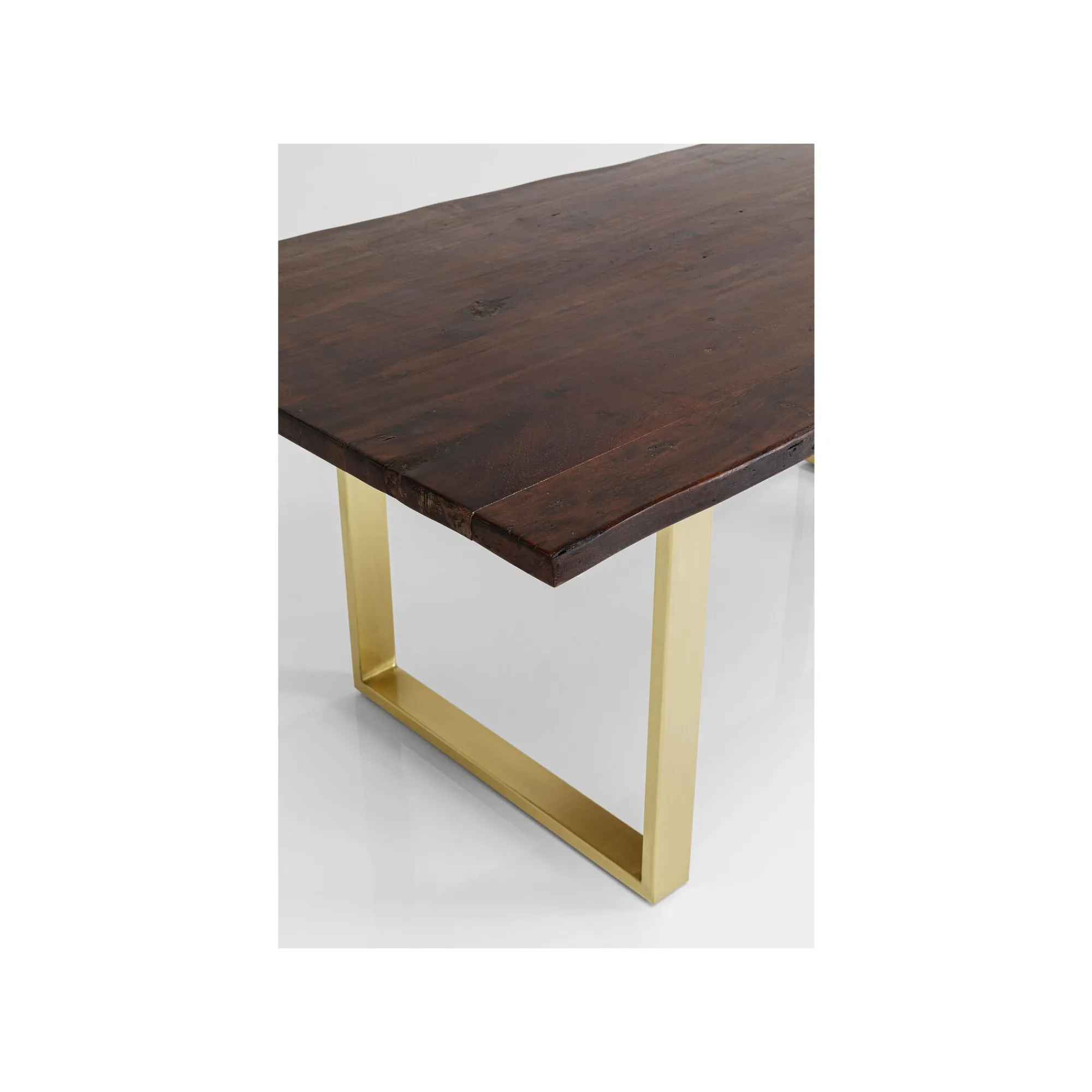 KARE Design Table Harmony Noyer Laiton 200x100cm ^ Table