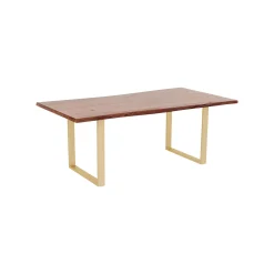 KARE Design Table Harmony Noyer Laiton 200x100cm ^ Table