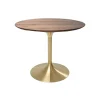 KARE Design Table Invitation Noyer & Dorée ^ Table