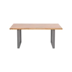 KARE Design Table Jackie Chêne Acier 160x80cm ^ Table