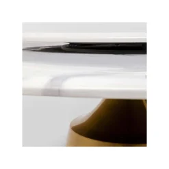 KARE Design Table Lucia 135cm Blanche Et Dorée ^ Table