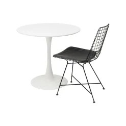 KARE Design Table Schickeria 80cm Blanche ^ Table