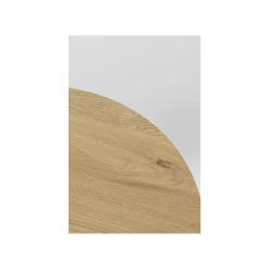 KARE Design Table Schickeria 80cm Chêne Et Blanche ^ Table