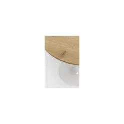KARE Design Table Schickeria 110cm Chêne Et Blanche ^ Table