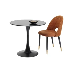 KARE Design Table Schickeria 80cm Noire ^ Table