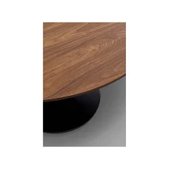 KARE Design Table Schickeria 110cm Noyer Et Noire ^ Table