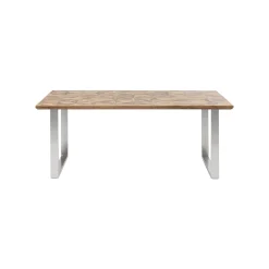 KARE Design Table Stars 180x90cm Chrome ^ Table