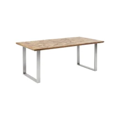 KARE Design Table Stars 180x90cm Chrome ^ Table