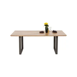 KARE Design Table Symphony Acacia Acier 160x80cm ^ Table