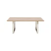 KARE Design Table Symphony Acacia Chrome 160x80cm ^ Table