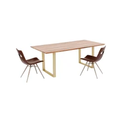KARE Design Table Symphony Acacia Laiton 200x100cm ^ Table