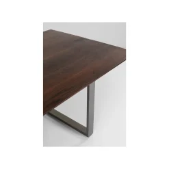 KARE Design Table Symphony Noyer Acier 180x90cm ^ Table