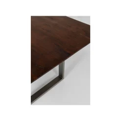 KARE Design Table Symphony Noyer Acier 180x90cm ^ Table