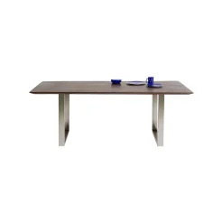 KARE Design Table Symphony Noyer Chrome 160x80cm ^ Table