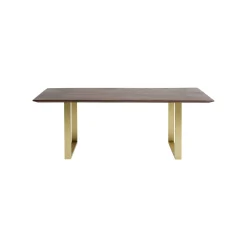 KARE Design Table Symphony Noyer Laiton 160x80cm ^ Table