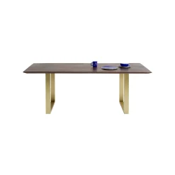 KARE Design Table Symphony Noyer Laiton 160x80cm ^ Table