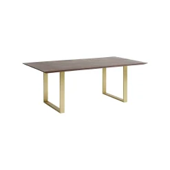 KARE Design Table Symphony Noyer Laiton 180x90cm ^ Table