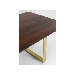 KARE Design Table Symphony Noyer Laiton 200x100cm ^ Table