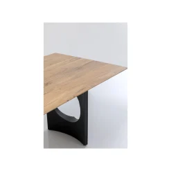 KARE Design Table Symphony Oho 180x90cm Pieds Noirs ^ Table