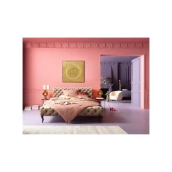 KARE Design Tableau Art Geometric Circle Doré 120x120cm ^ Tableau