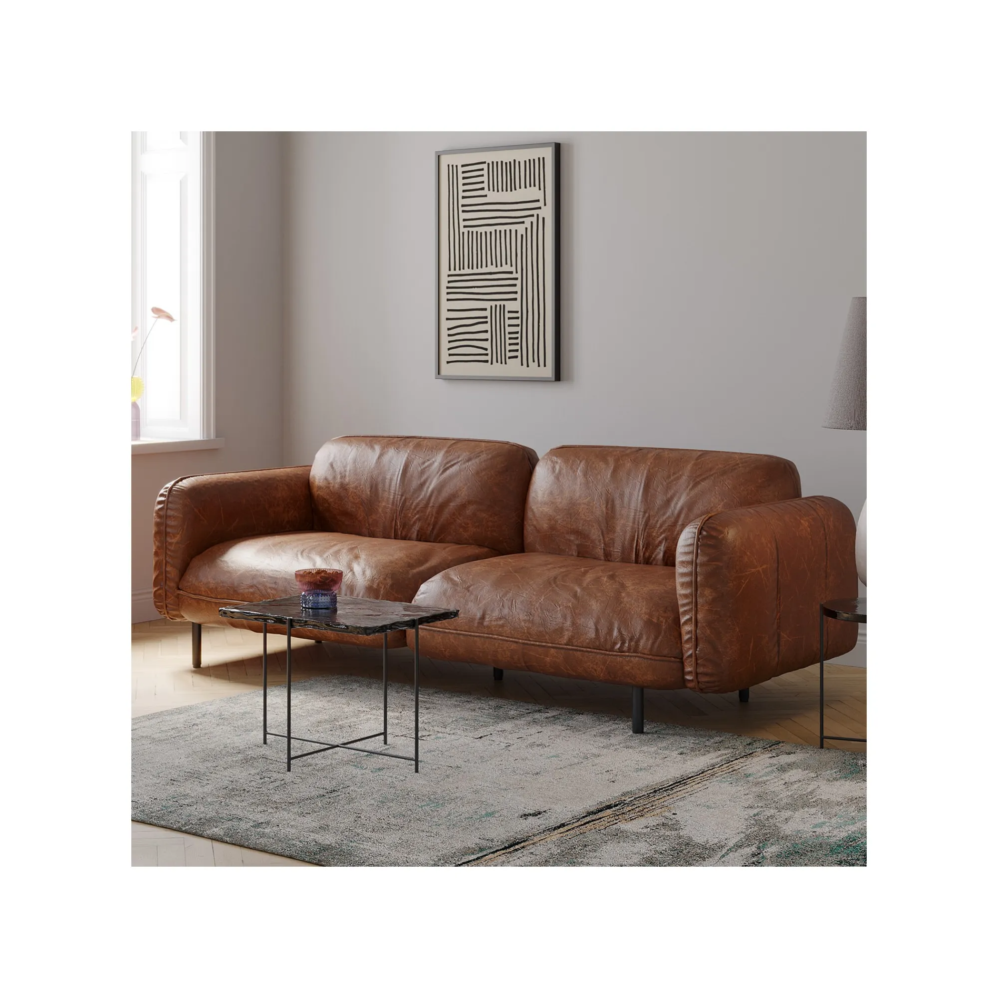 KARE Design Tableau Artistic Lines 73x113cm ^ Tableau