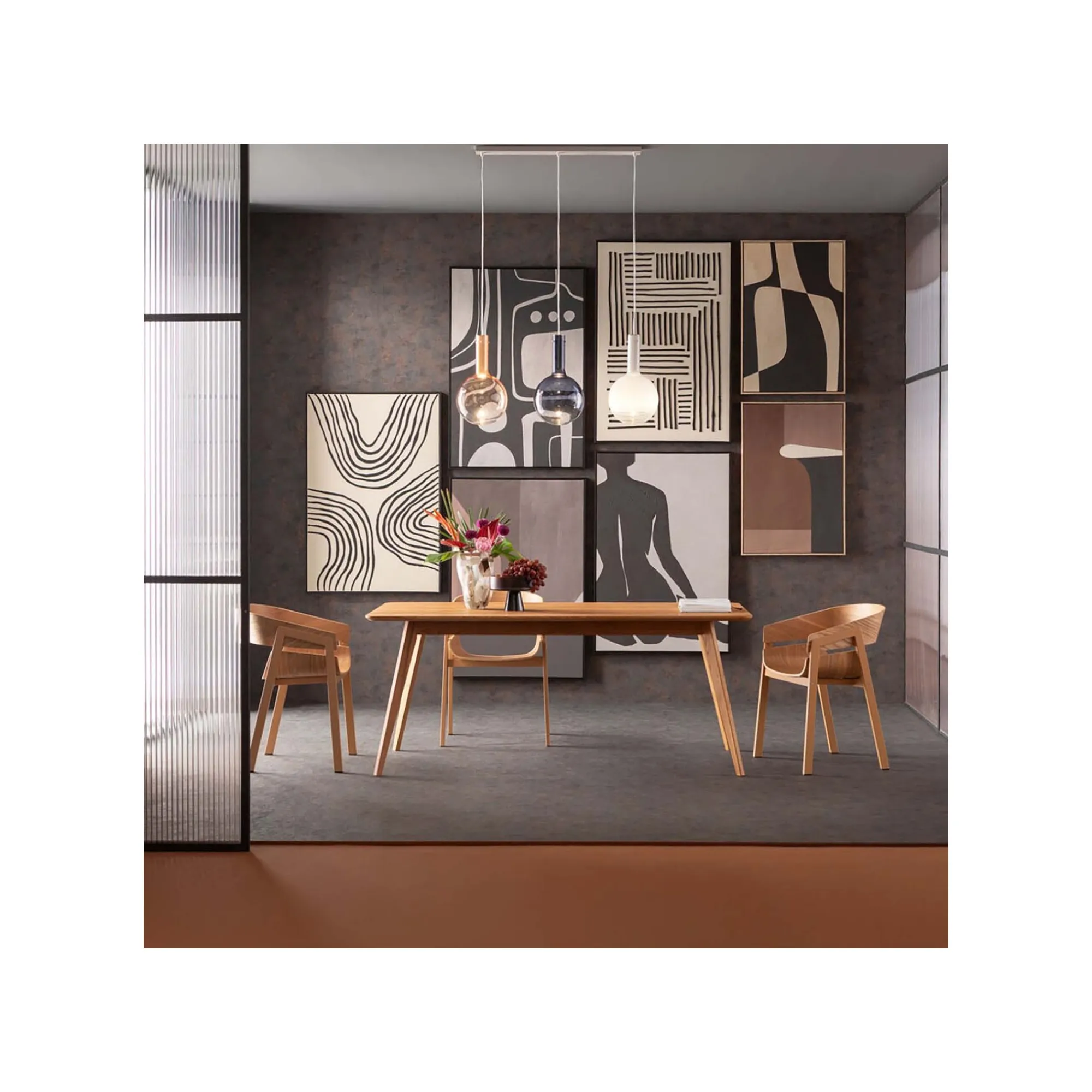 KARE Design Tableau Artistic Lines 73x113cm ^ Tableau