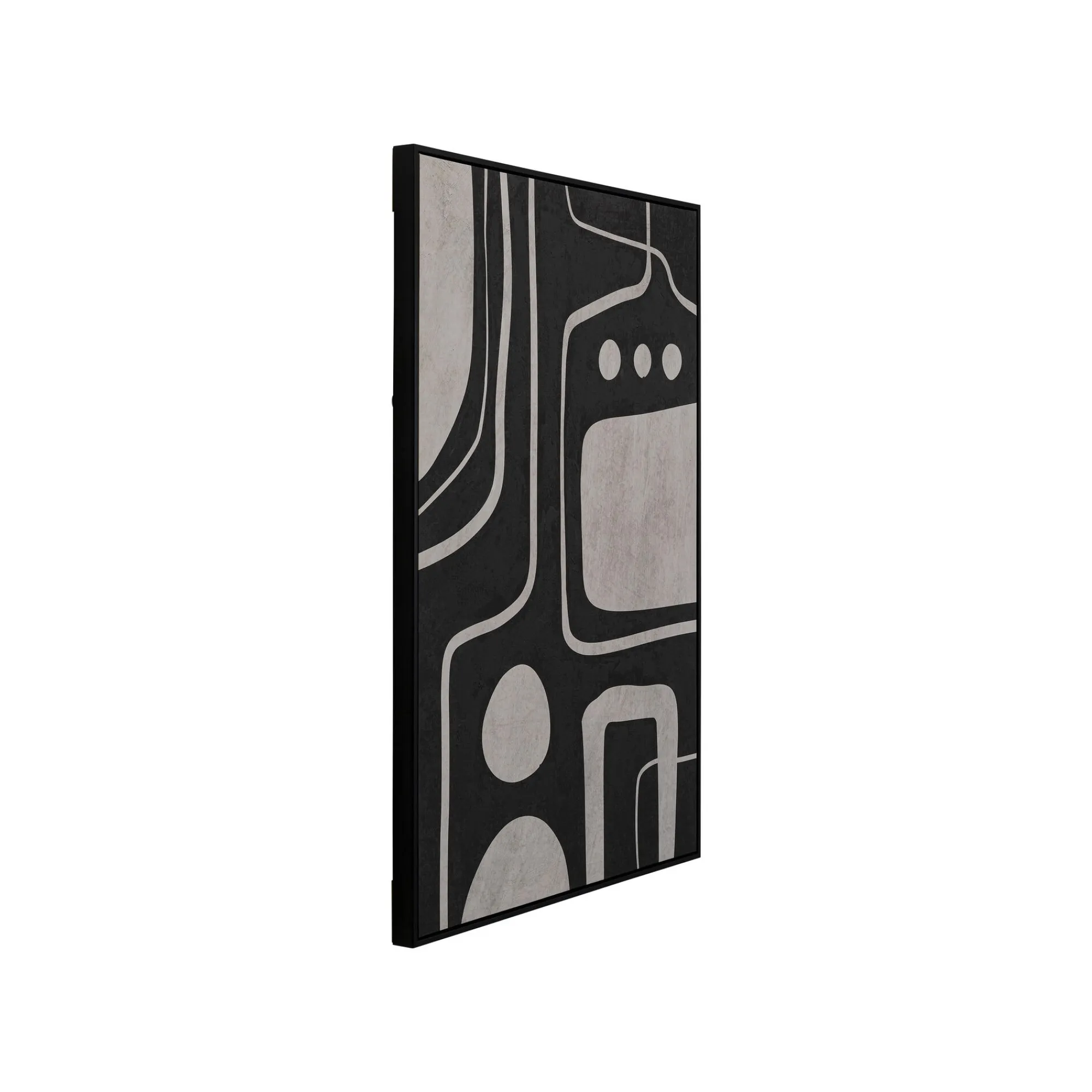 KARE Design Tableau Artistic 73x113cm Noir ^ Tableau