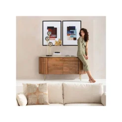 KARE Design Tableau Box Back Rouge 60x80cm ^ Tableau