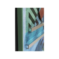 KARE Design Tableau Buste Géométrique Bleu 100x150cm ^ Tableau